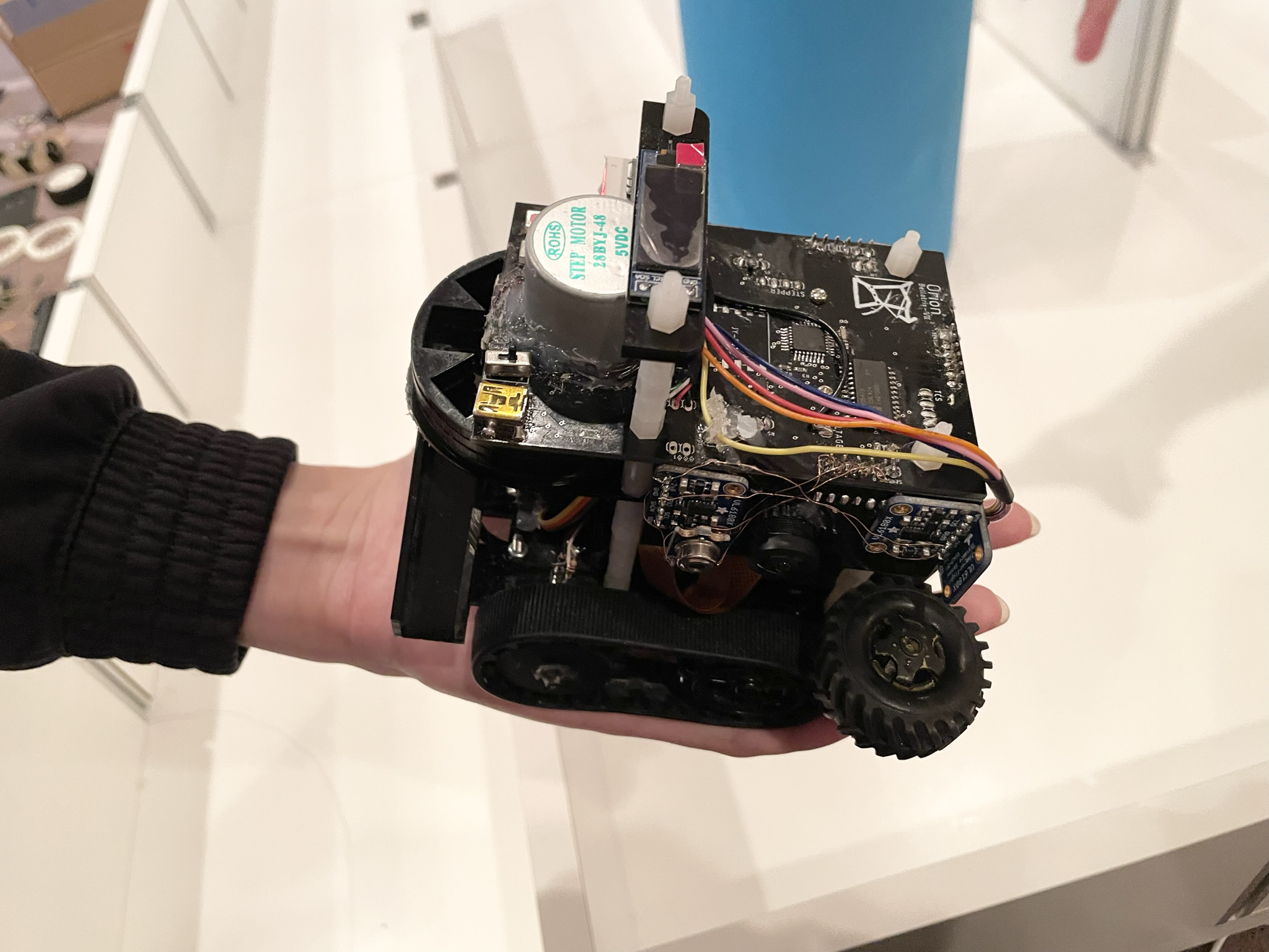 手のひらの機体